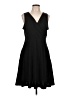 Naggoo Solid Black Cocktail Dress Size L - photo 1