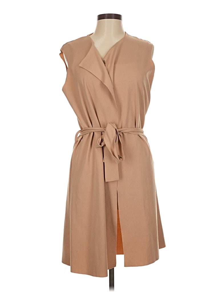 Boohoo Kimono In Tan