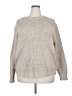 Zenana 100% Acrylic Houndstooth Ivory Pullover Sweater Size 2X - photo 1