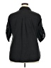 Unbranded Black 3/4 Sleeve Button-Down Shirt Size XL (estimated) - photo 2