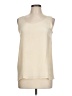 Unbranded Ivory Sleeveless T-Shirt Size L (estimated) - photo 1