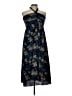 Brooks Paisley Blue Cocktail Dress Size L - photo 1