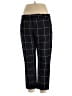 Merona Plaid Black Casual Pants Size 14 - photo 1