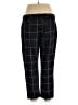 Merona Plaid Black Casual Pants Size 14 - photo 2