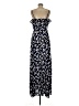Aqua 100% Polyester Blue Casual Dress Size M - photo 2
