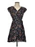 J.Crew Floral Black Casual Dress Size 0 - photo 1