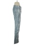 Zara 100% Cotton Chevron-herringbone Blue Jeans Size 4 - photo 4