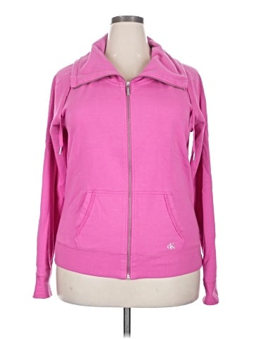 Calvin Klein Zip Up Hoodie (view 1)