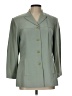 Due Per Due 100% Silk Green 3/4 Sleeve Silk Top Size 10 - photo 1