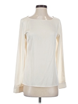 Elie Tahari Long Sleeve Silk Top