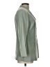 Due Per Due 100% Silk Green 3/4 Sleeve Silk Top Size 10 - photo 4
