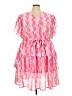 Assorted Brands 100% Polyester Argyle Pink Casual Dress Size 4X - photo 1