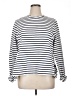 Boden 100% Cotton White Long Sleeve Turtleneck Size 14 - photo 1