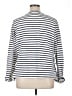 Boden 100% Cotton White Long Sleeve Turtleneck Size 14 - photo 2