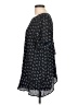 Ann Taylor LOFT 100% Polyester Stars Black Short Sleeve Blouse Size L - photo 5