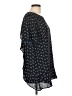 Ann Taylor LOFT 100% Polyester Stars Black Short Sleeve Blouse Size L - photo 4