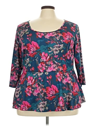 Isabel + Alice 3/4 Sleeve Top (view 1)