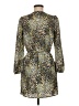 Peppermint Animal Print Green Cocktail Dress Size M - photo 2