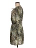 Peppermint Animal Print Green Cocktail Dress Size M - photo 5