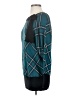 Cato Plaid Teal Pullover Sweater Size S - photo 5