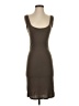 Parallel Solid Brown Casual Dress Size S - photo 1