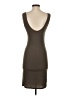 Parallel Solid Brown Casual Dress Size S - photo 2