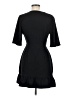 Topshop 100% Polyester Black Cocktail Dress Size 6 - photo 2
