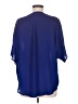 Chico's 100% Polyester Blue 3/4 Sleeve Blouse Size Med (1) - photo 2