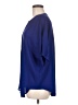 Chico's 100% Polyester Blue 3/4 Sleeve Blouse Size Med (1) - photo 5