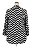 Cato Chevron-herringbone Silver 3/4 Sleeve Blouse Size 18 - photo 2
