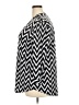 Cato Chevron-herringbone Silver 3/4 Sleeve Blouse Size 18 - photo 5