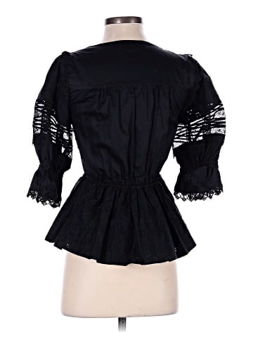 Self-Portrait 3/4 Sleeve Blouse (view 2)