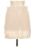 St. Tropez West Tan Ivory Wool Skirt Size 8 - photo 2