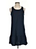 Mango Solid Blue Casual Dress Size 2 - photo 1