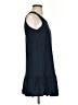 Mango Solid Blue Casual Dress Size 2 - photo 4