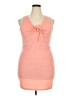 SO 100% Polyester Orange Casual Dress Size XXL - photo 1