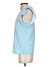 MICHAEL Michael Kors Stripes Blue Short Sleeve Top Size S - photo 5