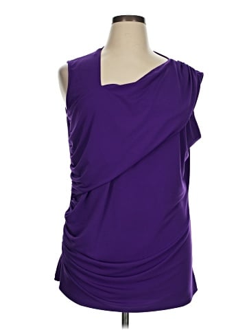 Persona by Marina Rinaldi Sleeveless Blouse (view 1)
