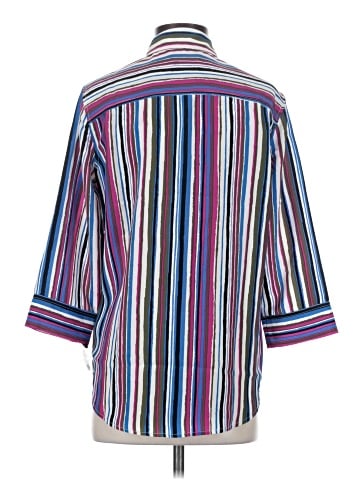 Jones New York 3/4 Sleeve Button-Down Shirt (view 2)