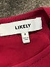 Likely Solid Burgundy Cocktail Dress Size 2 - photo 7