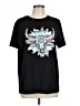 Unbranded 100% Polyester Black Short Sleeve T-Shirt Size L - photo 1