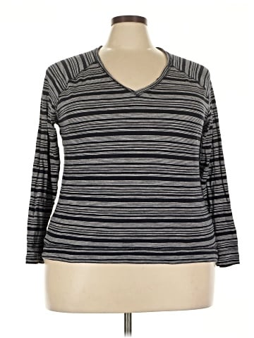 Gap Outlet 3/4 Sleeve T-Shirt (view 1)