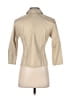 Express 100% Leather Tan Leather Jacket Size 3 - 4 - photo 2