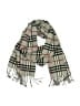 Burberry 100% Lambswool Plaid Gray Scarf One size - photo 1