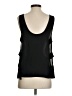 ASOS 100% Polyester Black Sleeveless Top Size 4 - photo 2