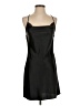 H&M 100% Polyester Solid Black Cocktail Dress Size S (estimated) - photo 1