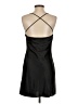 H&M 100% Polyester Solid Black Cocktail Dress Size S (estimated) - photo 2