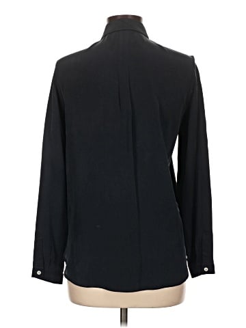 Dylan Gray Long Sleeve Silk Top (view 2)