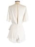 Here Comes the Sun 100% Polyester Solid Ivory Romper Size XS - photo 2
