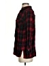 Zara Basic Plaid Black Long Sleeve Button-Down Shirt Size S - photo 5